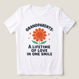 Camiseta Triblenda Una vida de amor: la sonrisa del abuelo y la abuel