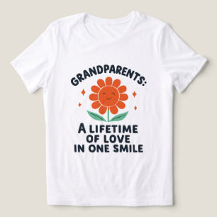 Camiseta Triblenda Una vida de amor: la sonrisa del abuelo y la abuel
