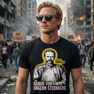 Camiseta Triblenda Ungern Sternberg Resiste la Modernidad