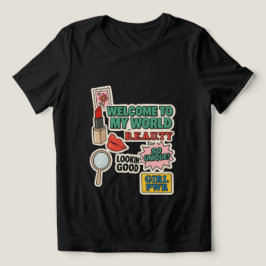 Camiseta Triblenda Únicamente ella: belleza y poder