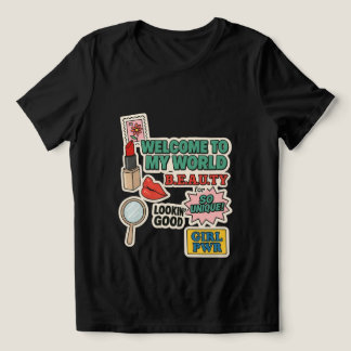 Camiseta Triblenda Únicamente ella: belleza y poder