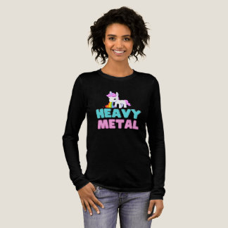 Camiseta Triblenda Unicornio de Heavy Metal