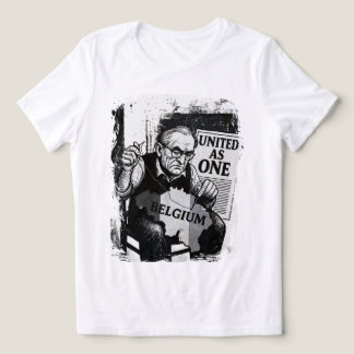 Camiseta Triblenda Unidos como uno - Camiseta de arte blanco y negro