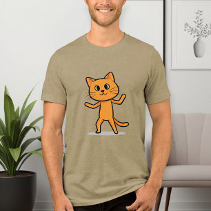 Camiseta Triblenda Unisex Funny & Trendy Cat Graphic T-Shirt - Tee