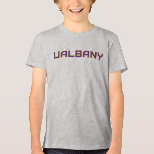 Camiseta Triblenda Universidad de Albany Wordmark