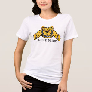 Camiseta Triblenda Universidad Estatal de Carolina del Norte   BULLDO