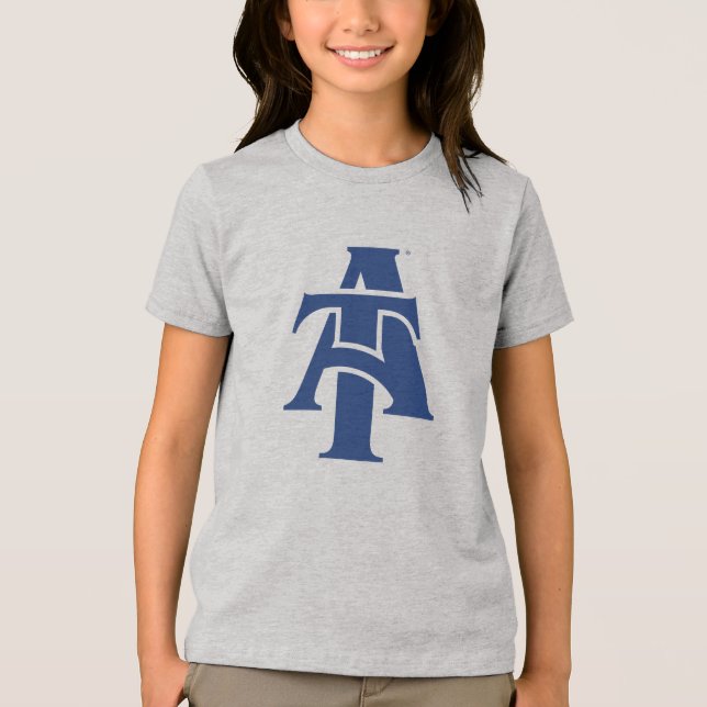 Camiseta Triblenda Universidad Estatal de Carolina del Norte | Un log (Anverso)