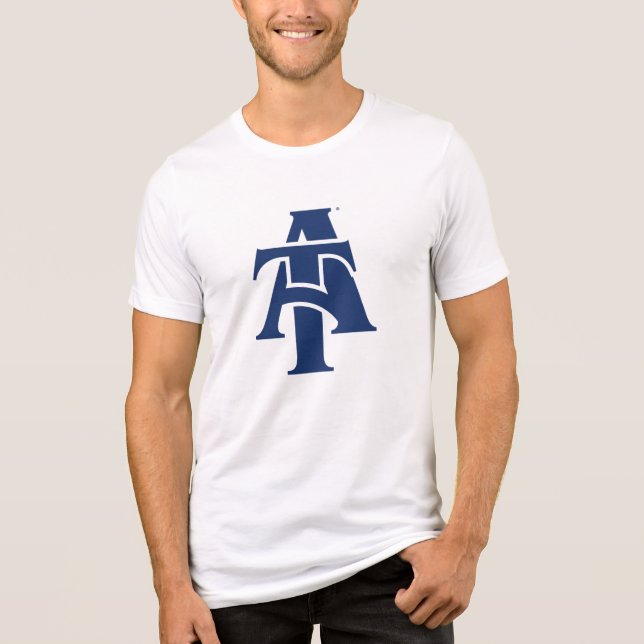 Camiseta Triblenda Universidad Estatal de Carolina del Norte | Un log (Anverso)