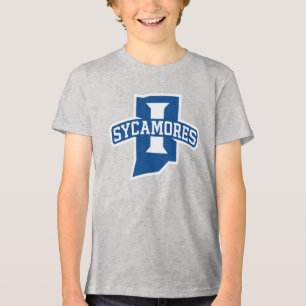 Camiseta Triblenda Universidad Estatal de Indiana Sycamores