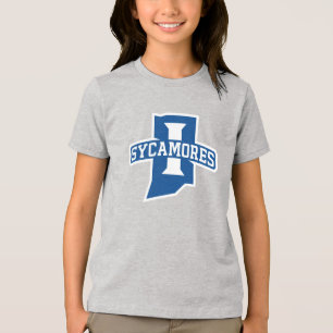 Camiseta Triblenda Universidad Estatal de Indiana Sycamores
