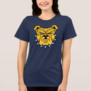 Camiseta Triblenda Universidad Estatal NCA&T   Bulldog Cara 2