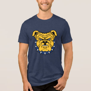 Camiseta Triblenda Universidad Estatal NCA&T   Bulldog Cara 2