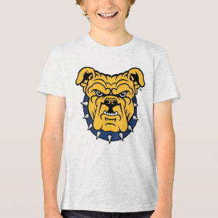 Camiseta Triblenda Universidad Estatal NCA&T   Cara de Bulldog
