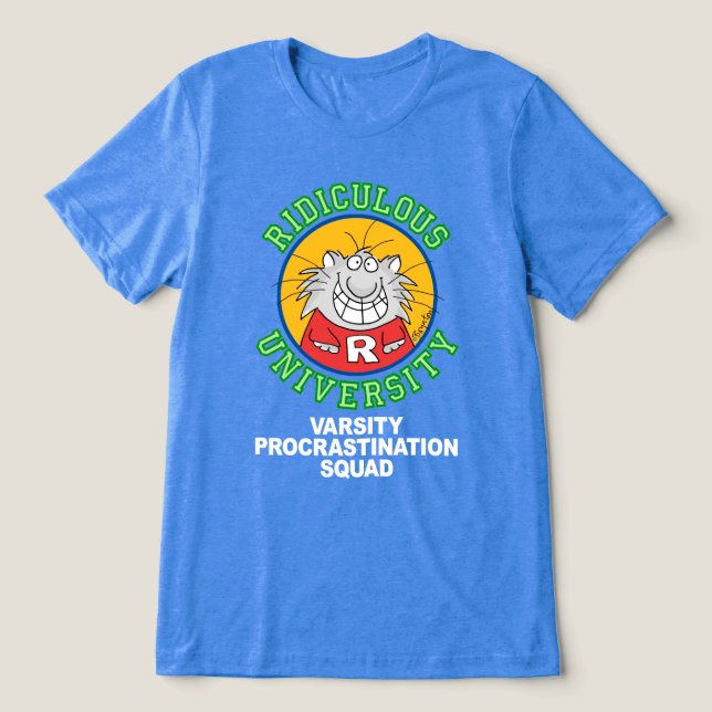 CAMISETA TRIBLENDA UNIVERSIDAD RIDÍCULA (Diseño delantero )