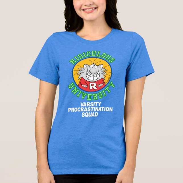 CAMISETA TRIBLENDA UNIVERSIDAD RIDÍCULA (Anverso)