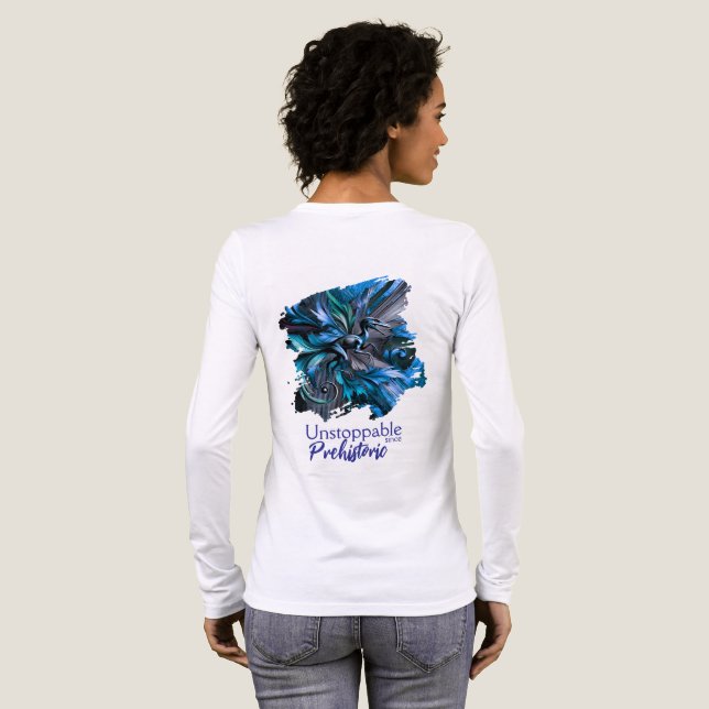 Camiseta Triblenda Unstoppable Raptor – Fuel Strength, Rule the Wild (Reverso Completo )