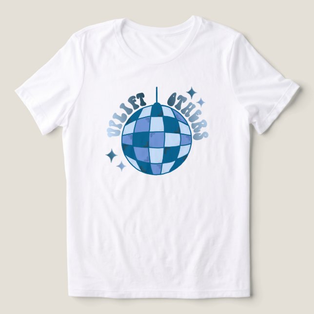 Camiseta Triblenda Uplift Others - Disco Ball Bright Vibes (Diseño delantero )