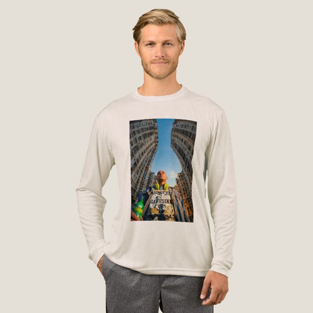Camiseta Triblenda Urban Pulse: City Beats and Concrete Dreams (Anverso Completo)