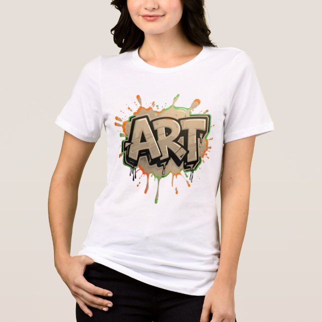 Camiseta Triblenda Urban Splash Art Graffiti Pulse Bold Street Expres (Anverso)