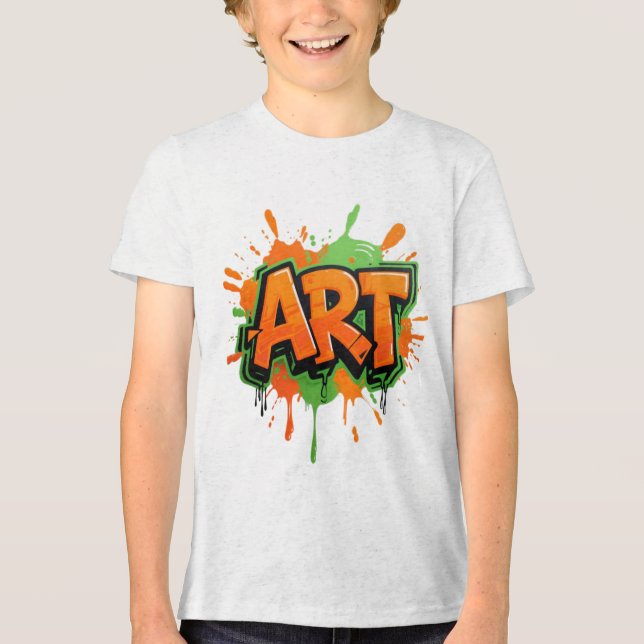 Camiseta Triblenda Urban Splash Art Graffiti Pulse Bold Street Expres (Anverso)