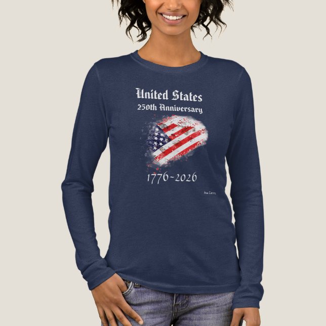 Camiseta Triblenda USA 250th Anniversary  (Anverso)