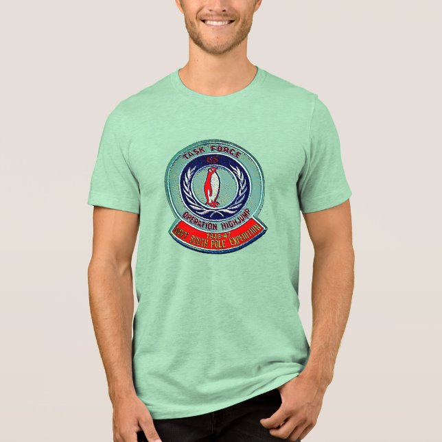 CAMISETA TRIBLENDA USN RETRO PATCH (Anverso)