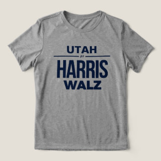 Camiseta Triblenda Utah para Harris Walz
