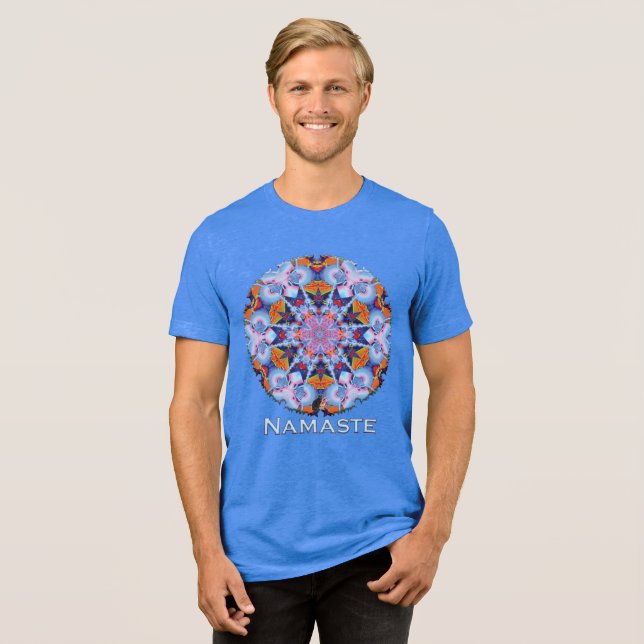 Camiseta Triblenda Utopian Namaste Kaleidoscope T-Shirt (Anverso Completa)