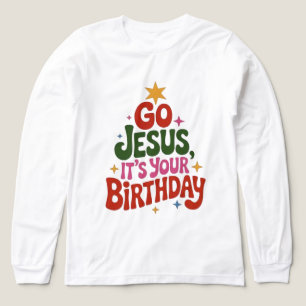 Camiseta Triblenda Vá Jesús, Es Tu Cumpleaños – Nacido para Salvar