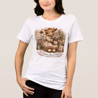 Camiseta Triblenda Vaca de las Tierras Altas - Amabilidad