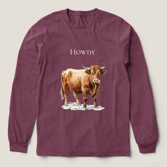 Camiseta Triblenda Vaca Highland (Diseño traserp)