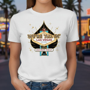 Camiseta Triblenda Vacaciones Familiares en Las Vegas ID1319