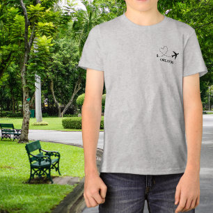 Camiseta Triblenda Vacaciones Familiares Viaje Avión y Ubicación Pers