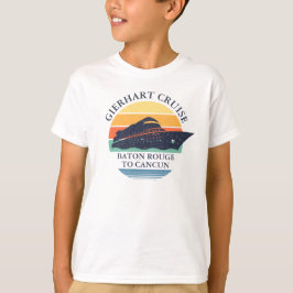 Camiseta Triblenda Vacaciones personalizadas de crucero familiar retr