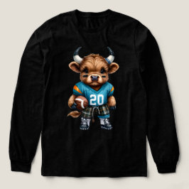 Camiseta Triblenda Vacas de las Tierras Altas y Fútbol Americano