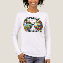 Camiseta Triblenda Vacation Feels Right Women’s Long Sleeve USA