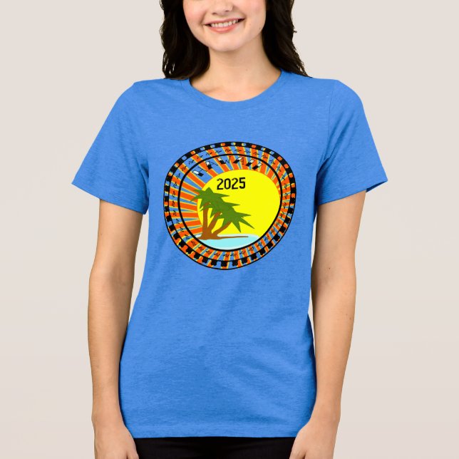 Camiseta Triblenda Vacay Hawaii Destino con Año (Anverso)