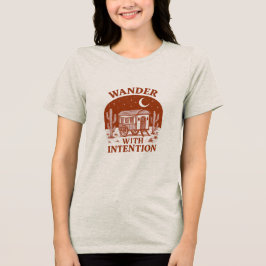 Camiseta Triblenda Vagar con Intención Aventura del Vagón del Desiert