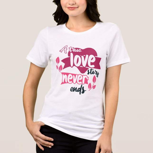 Camiseta Triblenda Valentines Day love (Anverso)