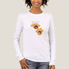 Camiseta Triblenda Valentine's Pawprints Cat Photos