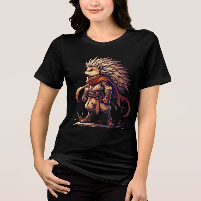 Camiseta Triblenda Valiente Hedgehog Duskwalker (Anverso)