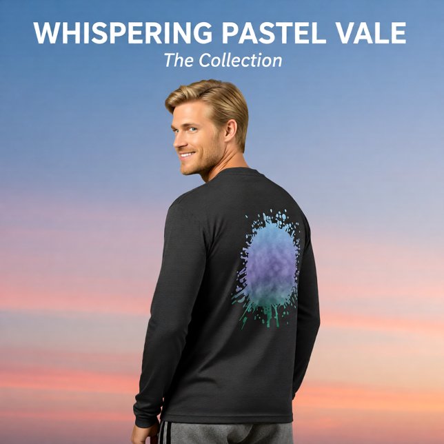 Camiseta Triblenda Valle Pastel Susurrante (Subido por el creador)