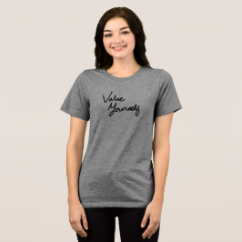 Camiseta Triblenda Valórate Mensaje Positivo para el Autocuidado