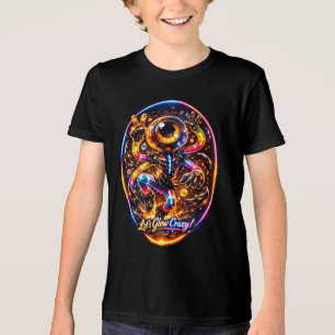 Camiseta Triblenda Vamos a Brillar Loco – Diseño de Energía Alien Neo