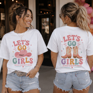 Camiseta Triblenda Vamos Chicas Nashville Despedida de Soltera Último