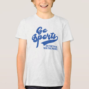 Camiseta Triblenda Vamos Deportes Haz La Cosa Ganar Los Puntos