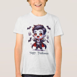 Camiseta Triblenda Vampiro lindo-disfraces de Halloween