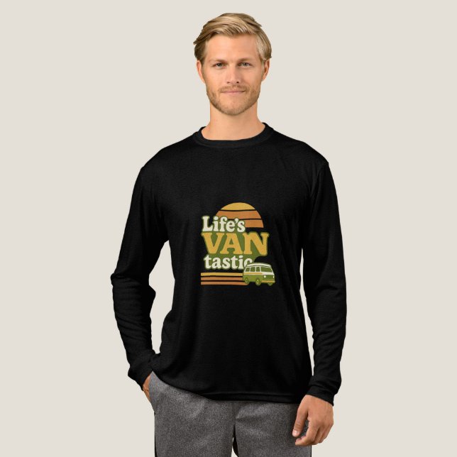 Camiseta Triblenda VANtastic Retro 70s Van Graphic (Anverso Completo)