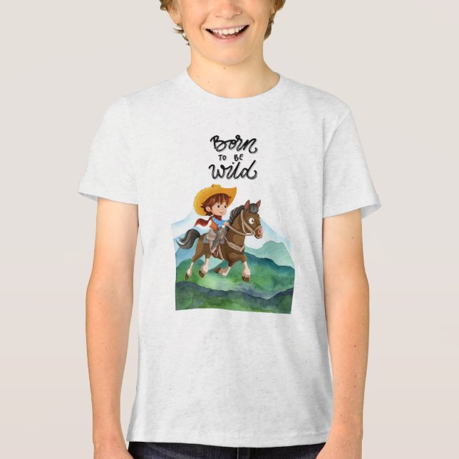 Camiseta Triblenda Vaquero (Anverso)