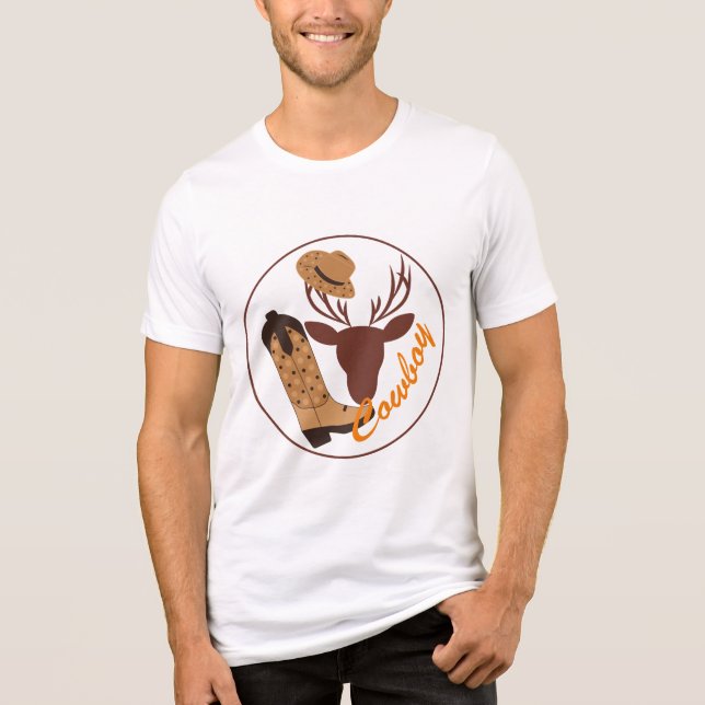 Camiseta Triblenda Vaquero (Anverso)